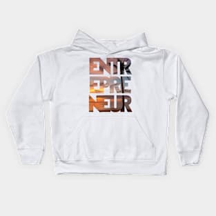 Eternal Entrepreneur : Sunset Palm Kids Hoodie